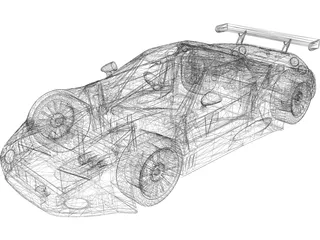 Spyker C8 Spyder 3D Model