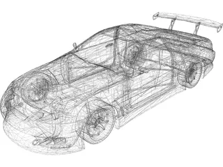 Toyota Soarer [Tuned] 3D Model