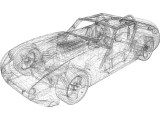 TVR Tuscan Challenge 3D Model