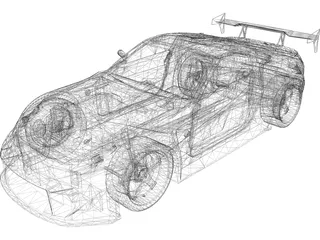 Nissan 350Z [Tuned] 3D Model