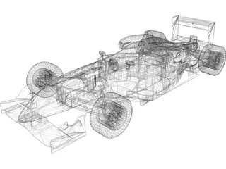 Dallara Formula 3 3D Model