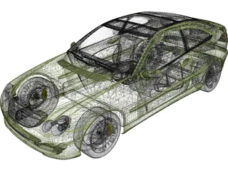 Mercedes-Benz Sport Coupe 3D Model