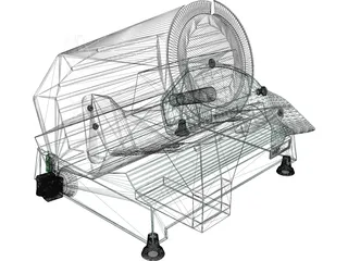 Meat Slicer 3D Model