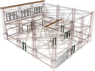 Urban Building 3D Model