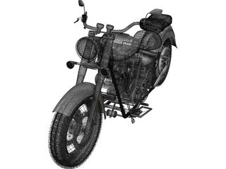 Yamaha FJ1100 (1979) 3D Model