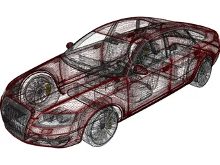 Audi A6 3D Model