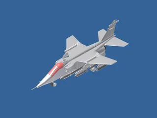 Jaguar GR1 3D Model