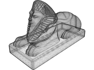 Sphinx 3D Model