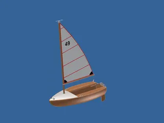 Boat Small 3D Model