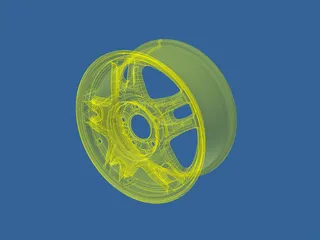 Wheel 3D Model