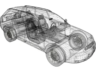 Audi Allroad 3D Model