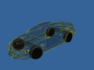 BMW 6-series Coupe 3D Model