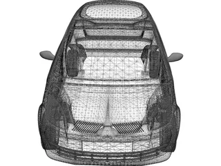 Mitsubishi Colt (2006) 3D Model