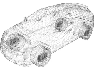 Ford Edge (2008) 3D Model