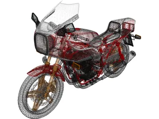 Honda CB1100R 3D Model