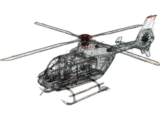 Eurocopter EC-135 3D Model