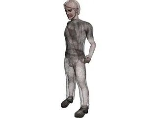 Man Standing 3D Model