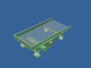 Vibratory Feeder 3D Model