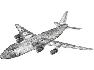 Antonov An-124 3D Model