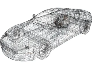 Aston Martin DB9 3D Model