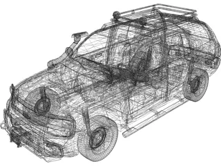 Chevrolet Blazer [Tuned] 3D Model