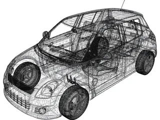 Suzuki Swift 3D Model