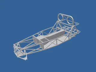 Frame Lotus Seven 3D Model