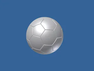 Soccer Ball 3D Model