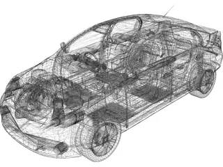 Volkswagen Voyage Comfortline 3D Model