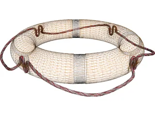 Life Belt 3D Model