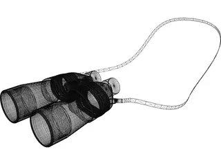 Binoculars 3D Model