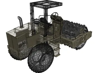 Compactor 3D Model