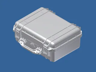 Pelican Case Model 1450 3D Model