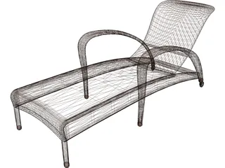 Garden Chair 3D Model