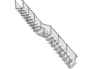 Stair 3D Model