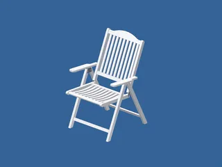 Adirondack Chair 3D Model