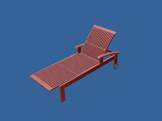 Lawn Chair 3D Model