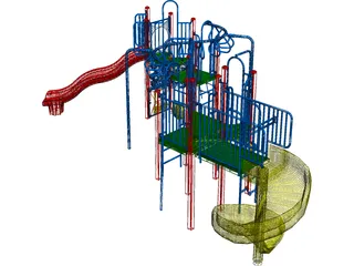 Playground Equipment 3D Model