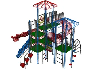 Playground Equipment 3D Model