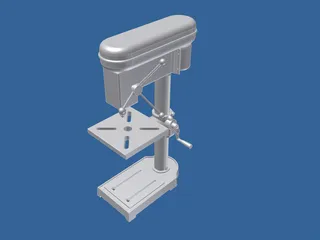 Press Drill 3D Model