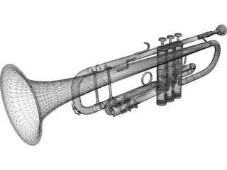 Trumpet 3D Model