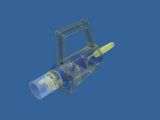 Spray Gun 3D Model