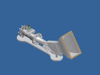 Supersonic Cascade Test Rig 3D Model