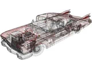 Cadillac Eldorado (1959) 3D Model