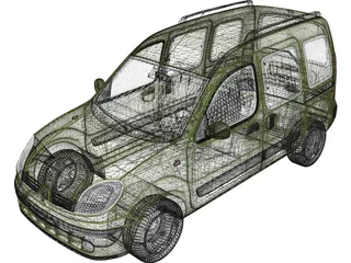 Renault Kangoo 3D Model