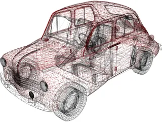 Renault (1948) 3D Model