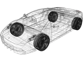 Lamborghini Gallardo 3D Model