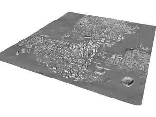 Baltimore City 3D Model