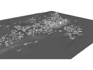 Milwaukee City 3D Model