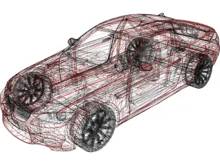 BMW M3 E92 3D Model